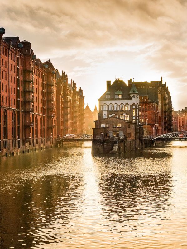 HafenCity and the UNESCO-listed Speicherstadt
